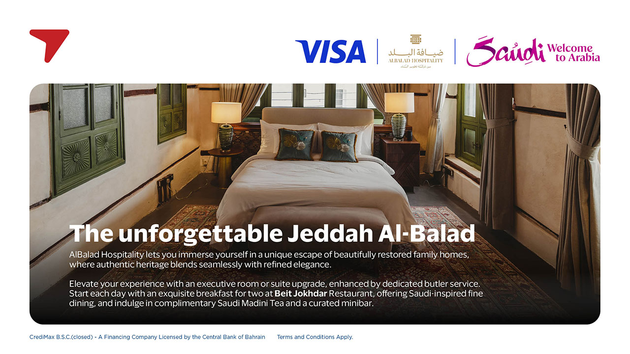 The unforgettable Jeddah Al-Balad with Visa


&nbsp;
